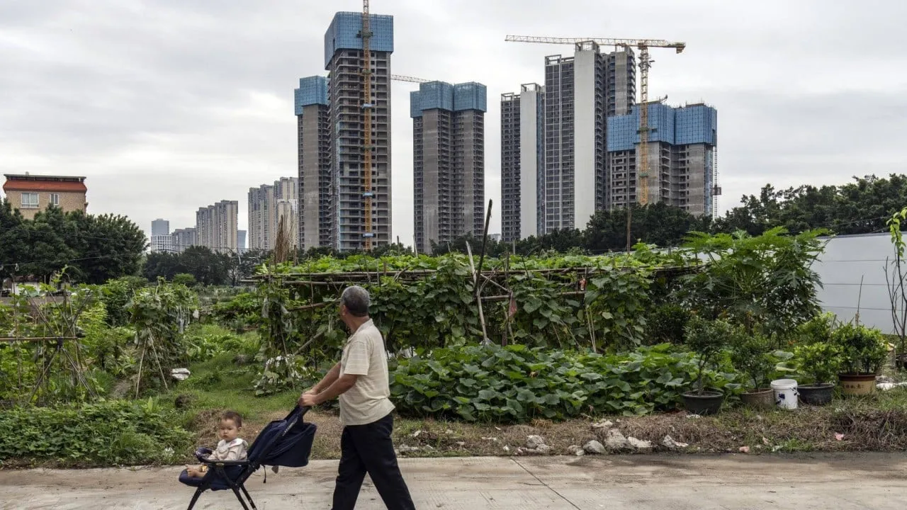 中国房地产市场面临刺激，9月份销售小幅增